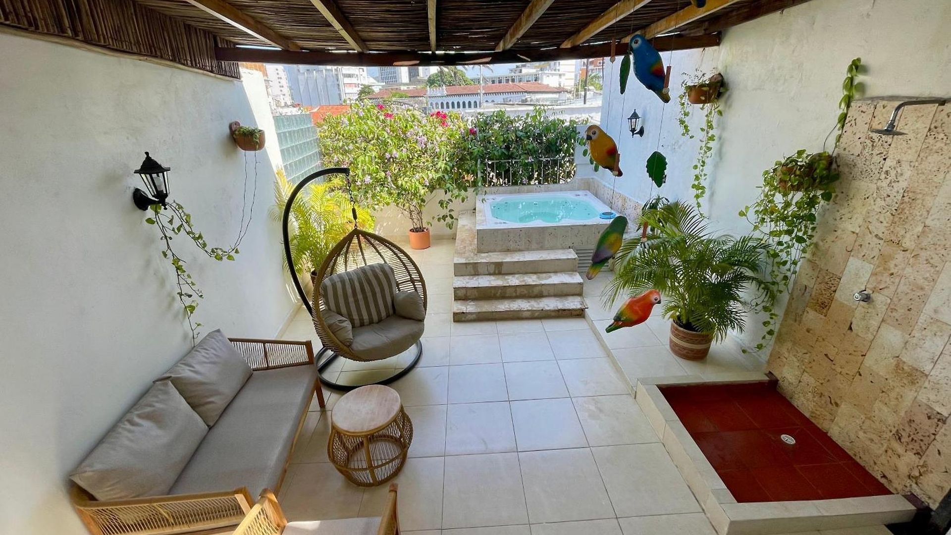 Casa Badillo 4 3br Crazy Rooftop Oldcity Jacuzzi Ac Hottub Wifi Apartamento *