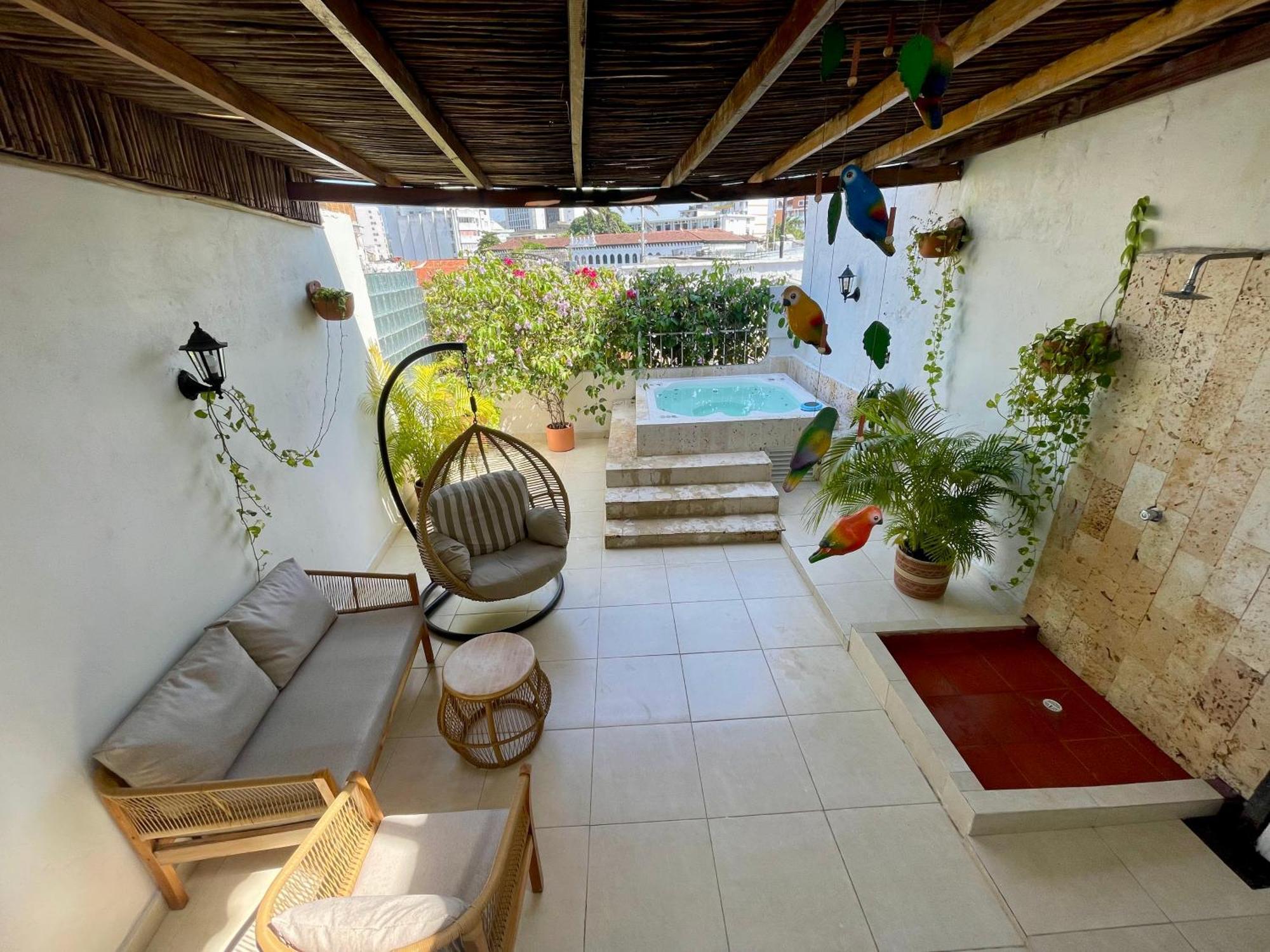 Casa Badillo 4 3br Crazy Rooftop Oldcity Jacuzzi Ac Hottub Wifi Apartamento *